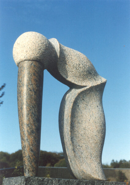 Port (1990). Skitse i granit.